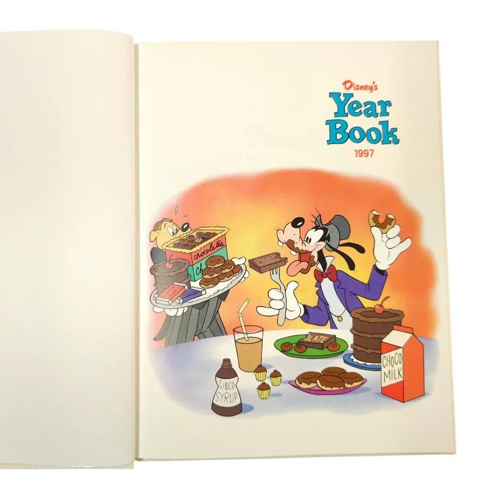 Disneys Year Book 1997 Hardcover Fern Mamberg Recap Events Stories Grolier